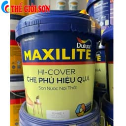 5L - Sơn Maxilite Hi-cover MK14 sơn nước trong nhà, sơn mịn nội thất 2