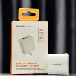 Củ sạc nhanh 2 cổng chính hãng HyperJuice 20W Charger 8