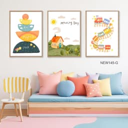 Tranh canvas treo tường trang trí phòng trẻ em NEW145 3