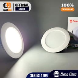 Đèn LED Downlight âm trần Rạng Đông Model AT04 ánh sáng trắng vàng trung tính bảo hành 1 đổi 1 9