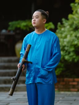 BIGSIZE bộ phi bóng xanh dương - Bộ bà ba Bigsize- may sỉ bà ba toàn quốc - May bộ bà ba theo yêu cầu 6