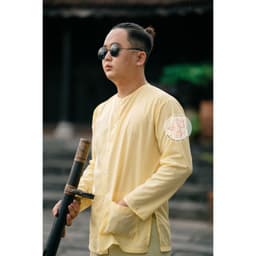 Bộ Bà ba vàng nam bộ- Miền tây-giá rẻ- Có bộ bà ba Bigsize- Bà ba sỉ toàn quốc, may bộ áo bà ba theo yêu cầu 1