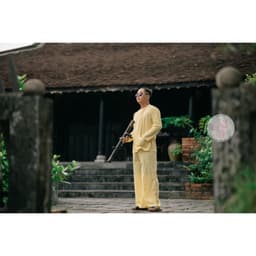 Bộ Bà ba vàng nam bộ- Miền tây-giá rẻ- Có bộ bà ba Bigsize- Bà ba sỉ toàn quốc, may bộ áo bà ba theo yêu cầu 3