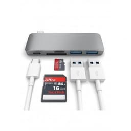 Cổng chuyển HyperDrive HDMI 4K USB Type-C hỗ trợ sạc nhanh 5 trong 1 2
