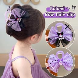 Kẹp Tóc Kuromi Lấy Kẹp Tóc Bé Gái Cá Mập Kẹp 2024 Phong Cách Mới Bé Gái Lưng Đầu Gãy Tóc Dụng Cụ Tiện Dụng Kẹp Tóc 1