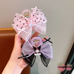 Kẹp Tóc Kuromi Lấy Kẹp Tóc Bé Gái Cá Mập Kẹp 2024 Phong Cách Mới Bé Gái Lưng Đầu Gãy Tóc Dụng Cụ Tiện Dụng Kẹp Tóc 7