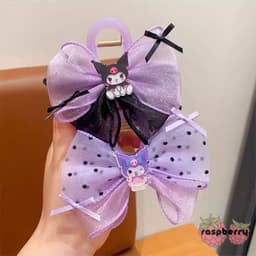 Kẹp Tóc Kuromi Lấy Kẹp Tóc Bé Gái Cá Mập Kẹp 2024 Phong Cách Mới Bé Gái Lưng Đầu Gãy Tóc Dụng Cụ Tiện Dụng Kẹp Tóc 8