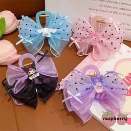 Kẹp Tóc Kuromi Lấy Kẹp Tóc Bé Gái Cá Mập Kẹp 2024 Phong Cách Mới Bé Gái Lưng Đầu Gãy Tóc Dụng Cụ Tiện Dụng Kẹp Tóc 9