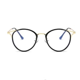 Gọng kính cận thời trang nữ ANDU EYEWEAR dáng mắt mèo chống tia UV chất liệu kim loại - 22007 5