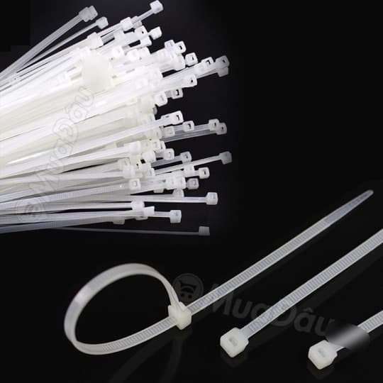 Dây rút nhựa bọc 65-80 sợi, Dây rút nhựa 10cm ,15cm, 20cm, 25cm, 30cm (~ 70-80 sợi/bịch)