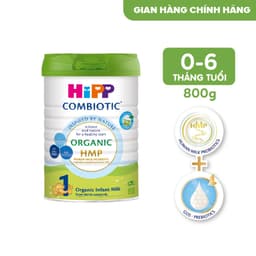 [ CHÍNH HÃNG] Sữa bột công thức Hipp Organic Combiotic 800gram hỗ trợ tiêu hoá cho bé 9