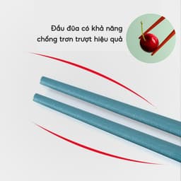 Đũa ăn cơm , SET 10 đôi đũa sợi thủy tinh Nhật Bản kháng khuẩn chống ẩm mốc, Đũa ăn sợi thuỷ tinh chịu nhiệt 7