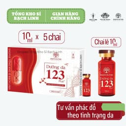 Combo Dưỡng Da 123 Duyên Thị - Bách Y Sâm - Phục Hồi Chuyên Sâu - Combo 5 chai (50ml) 1