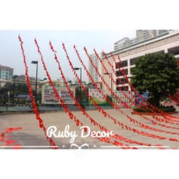 Dây cờ treo, dây cờ Tổ Quốc , Đảng trang trí Tết,lễ hội dài 10m gồm 20 cờ 2