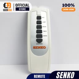 [ Chính hãng ] Remote điều khiển từ xa cho quạt Senko TR1628 TR1683 và DR1608 5