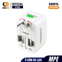 Ổ Cắm Du Lịch MPE mã TA1 Chân Cắm Đa Năng Dùng Với Hơn 160 Quốc Gia (Tiêu Chuẩn Châu âu) Chính Hãng 4