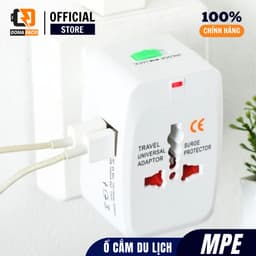 Ổ Cắm Du Lịch MPE mã TA1 Chân Cắm Đa Năng Dùng Với Hơn 160 Quốc Gia (Tiêu Chuẩn Châu âu) Chính Hãng 2