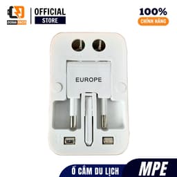 Ổ Cắm Du Lịch MPE mã TA1 Chân Cắm Đa Năng Dùng Với Hơn 160 Quốc Gia (Tiêu Chuẩn Châu âu) Chính Hãng 9