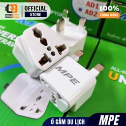 Ổ Cắm Du Lịch MPE mã TA1 Chân Cắm Đa Năng Dùng Với Hơn 160 Quốc Gia (Tiêu Chuẩn Châu âu) Chính Hãng 7