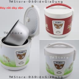 Nồi cơm điện FUJIKA FJ-NC1008 hàng chuẩn cao cấp , Nồi cơm điện FUJIKA Nấu cơm ngon Bảo Hành 12 Tháng TM Store 4