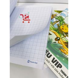 Lốc 10 Cuốn Tập/ Vở Siêu Vip Thành Đạt 4,5 Ô Ly 96tr- Đảm Bảo Không Lem [Định Lượng 120gsm) - Giao Mẫu Ngẫu Nhiên 4