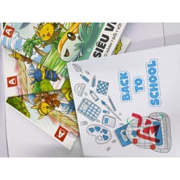 Lốc 10 Cuốn Tập/ Vở Siêu Vip Thành Đạt 4,5 Ô Ly 96tr- Đảm Bảo Không Lem [Định Lượng 120gsm) - Giao Mẫu Ngẫu Nhiên 8