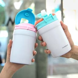 Ly giữ nhiệt LocknLock LHC4290 LHC3276 320ml, LHC4298 430ml, Hàng chính hãng, có ống hút - JoyMall 3