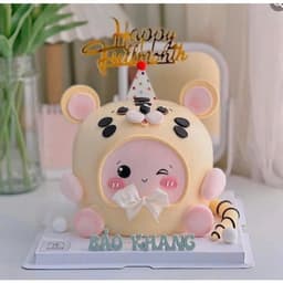 Gumpaste Clouer - Kẹo đường Trang trí bánh sinh nhật bánh kem 3