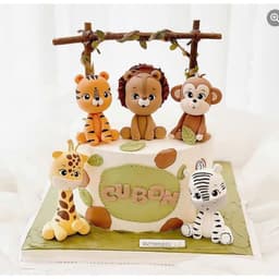 Gumpaste Clouer - Kẹo đường Trang trí bánh sinh nhật bánh kem 5
