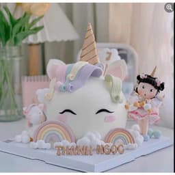 Gumpaste Clouer - Kẹo đường Trang trí bánh sinh nhật bánh kem 6