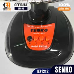 Quạt bàn B2 Senko mã BX1212 màu đen, cam 3 cấp gió mạnh siêu mát bảo hành 24 tháng 6