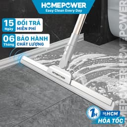 Cây Gạt Nước Sàn Nhà Đa Năng Homepower - Chổi Gạt Kính Lưỡi Gạt Silicon Xoay 180 Độ 1