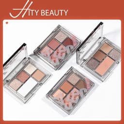 VEECCI bảng phấn mắt năm màu lấp lánh 5.2g dành cho makeup chuyên nghiệp - Hity Beauty 1