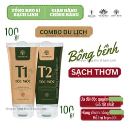Combo Gội Xả Tóc Mộc Duyên Thị - Bách Y Sâm - T1 & T2 Duyên Thị - Combo chăm sóc tóc Duyên Thị 5