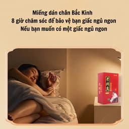 Miếng Dán Thải Độc Chân Hộp 50 Miếng Dán Chân Thải Độc Ông Lão Giúp Ngủ Ngon Giảm Mệt Mỏi RIEM 5