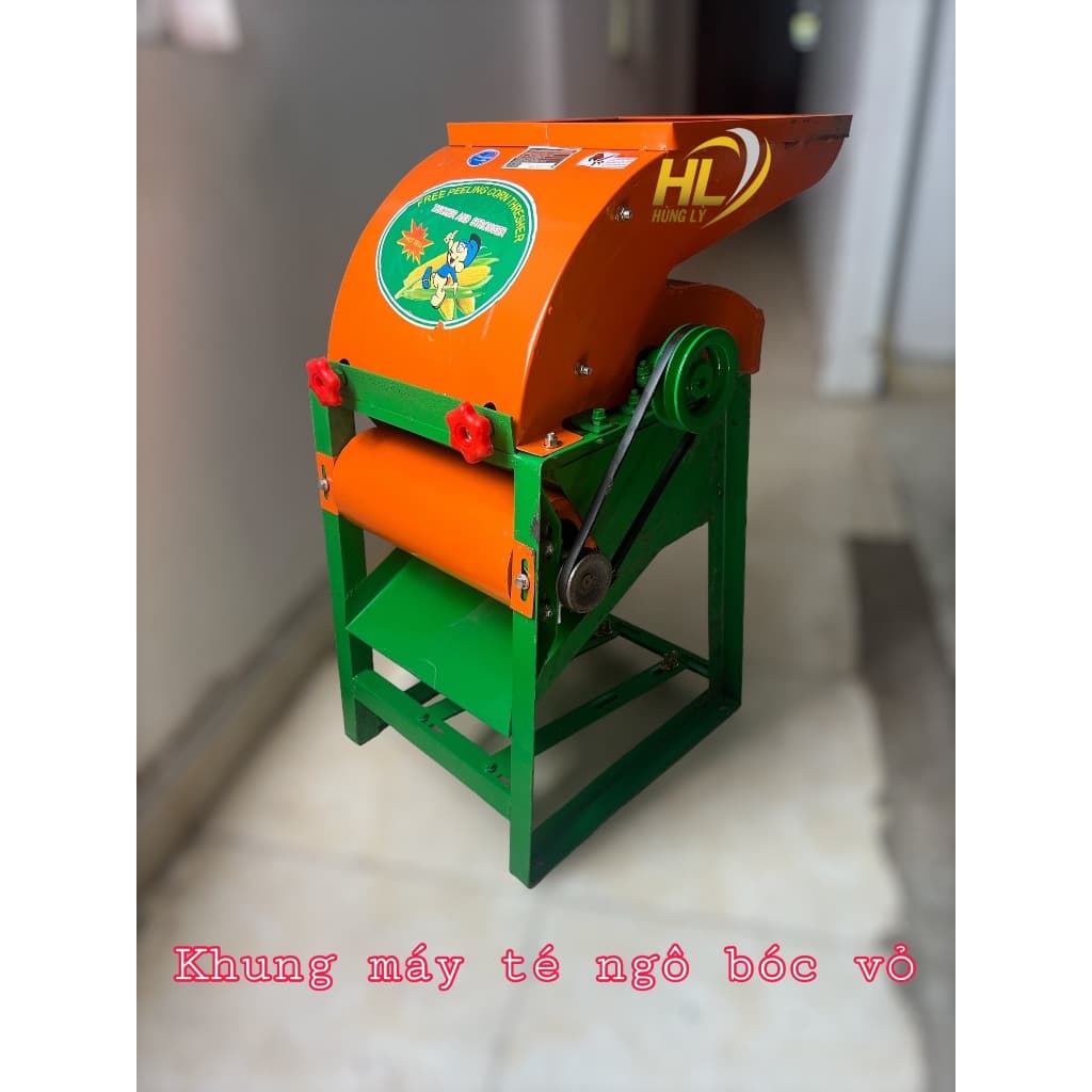 Phụ tùng hùng lỳ Khung Máy tẽ Ngô bóc vỏ sản phẩm chưa kèm mô tơ chỉ nguyên khung tại phụ tùng hùng lỳ