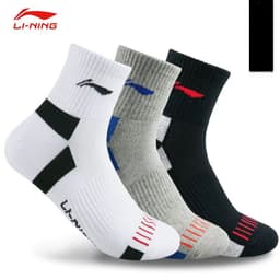 Tất Vớ Tennis, Cầu Lông LINING Dày Dặn, Thoáng Mát, Chống Trơn Trượt 1