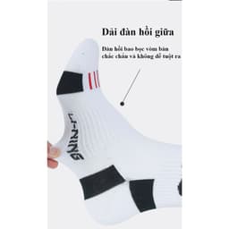 Tất Vớ Tennis, Cầu Lông LINING Dày Dặn, Thoáng Mát, Chống Trơn Trượt 2