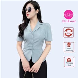 Áo Peplum Evalover Công Sở kèm belt 1