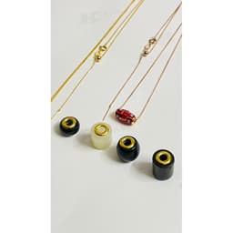 Dây chuyền lắc tay 18K bền đẹp, lõi 0,5 mm, charm Au 750, sản phẩm độc quyền tại KJ. 9
