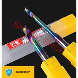 Mũi CNC phay cắt nhôm hộp nội thất - Mũi phủ DLC - SK CNC SHOP 4
