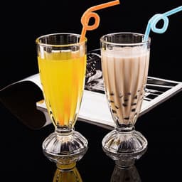 Ly thủy tinh, cốc thủy tinh đựng sinh tố, nước ép trái cây tiện dụng (369ml) 4