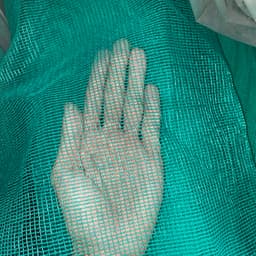 [combo dài 10m] Lưới cước xanh 2li loại dày, khổ rộng 1m-1,2m-1,5m-2m, rào chắn làm vèo - Đơn giá theo met tới 3