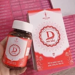 D An Sắc Bách Y Sâm Hỗ Trợ Giảm Sạm Da, Giúp Sáng, Đẹp Da (Hộp 40 Viên) 2