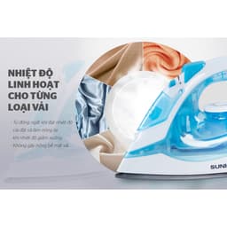 [Freeship Toàn Quốc] Bàn Là Ủi Hơi Nước Sunhouse SHD2065 - Bảo Hành Toàn Quốc 12 Tháng 6