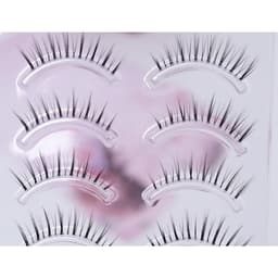 Mi lông vũ 10 hàng tự nối, gân trong, tách sợi, siêu nhẹ tự nhiên cho makeup concept cô dâu chuyên nghiệp - Hity Beauty 9