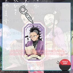 (mua 1 tặng 1) (HỘI XUÂN) Móc khóa KIMETSU NO YAIBA phụ kiện hoạt hình 4