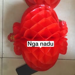 Lồng đèn đỏ chữ Phúc Cực Dày 55cm/50cm/40cm/30cm - đèn lồng đỏ nilong chống nước trang trí Tết, nhà Chùa, Lễ hội 4