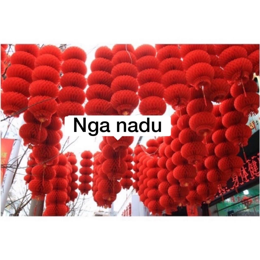 Lồng đèn đỏ chữ Phúc Cực Dày 55cm/50cm/40cm/30cm - đèn lồng đỏ nilong chống nước trang trí Tết, nhà Chùa, Lễ hội