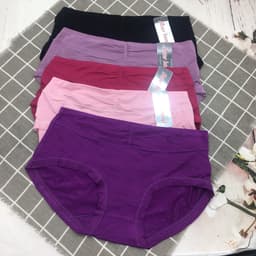 Quần Lót Nữ, Quần Chip Nữ Cotton Co Giãn Thoáng Khí Bigsize Dành Cho Người Có Vòng Mông 93-98cm 3044 4